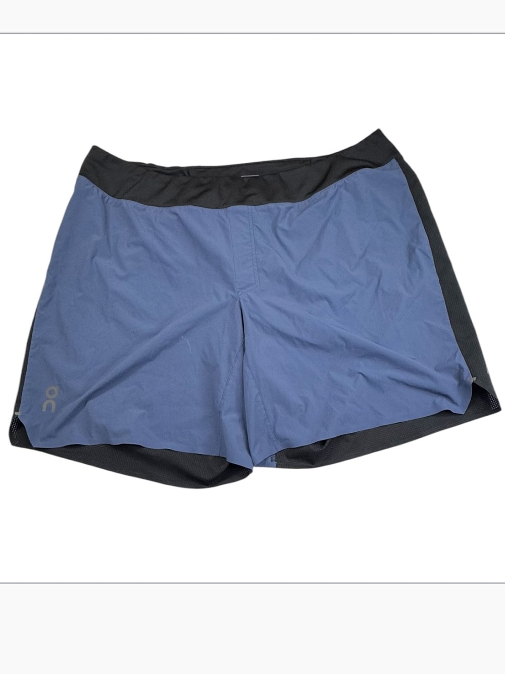 On Running Lightweight Shorts Men's XXL Black Blue Performance Running Outdoor
